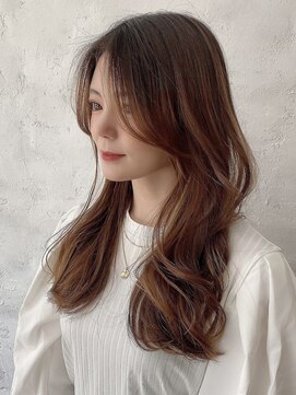 ローラン(ROULAND) アースカラー×レイヤーロング