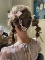 レッド(ReD)&nbsp;ガーリーなヘアセット