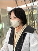 韓国風ショートボブ