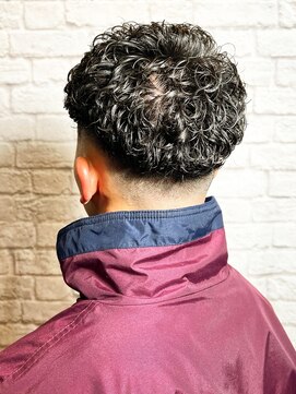 銀座マツナガ 新宿野村ビル店 「プードルパーマwithフェード」