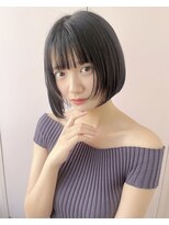 ユーフォリア 新宿店(Euphoria) うるツヤ丸みボブウルフワンカール小顔カット