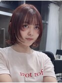 姫カットブリーチなしカラー【高崎】