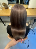 クオリア(QUOLIA)&nbsp;サイエンスアクア施術後のお客様（髪質改善、ノンジアミン）