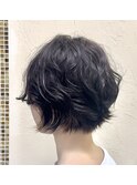 ナチュラルショートボブ