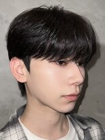 韓国シースルーマッシュ韓国マッシュカルマパーマ