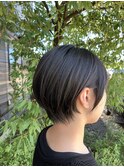 丸みショートボブ