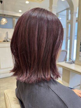 エイミーバイアフロートザガーデン 浦和店(amie by afloat the garden) ふんわりピンクで柔らかスタイル