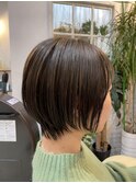 大人ショートボブ