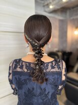 エルバイラビス 大宮(elu by lovis)&nbsp;《mana》タイトスタイル/タイト編みおろし/お呼ばれヘア