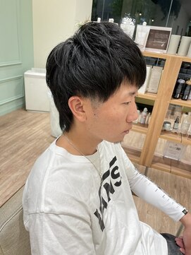 モリオフロムロンドン 大宮店(morio from London) 【かほ】ツーブロ×ウルフカット