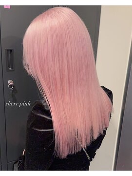 ベレーザ 渋谷(BELEZA) 11162髪質改善ホワイトピンクラベンダーミルクティーストレート