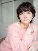 愛され丸みシルエットのマッシュウルフパーマ・・・HINATA