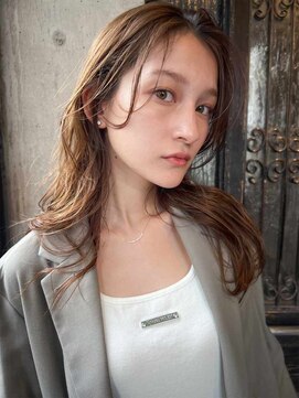 ミンクス 原宿店(MINX) 【MINX】似合わせフェミニンロングレイヤー_原宿/髪質改善