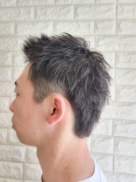 松本平太郎美容室 国立店 ツーブロックシャギーショート