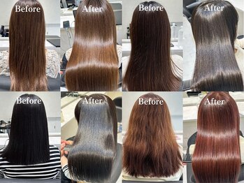 スリール 熊本(suri-ru)の写真/直前予約◎髪質改善を日常にする高評価店《高クオリティー＆コスパ重視》カット¥3300/カット+カラー¥6500