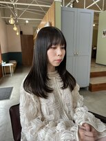 キュオンシア(CUEON. ciea)&nbsp;顔まわりレイヤー×オリーブグレージュ