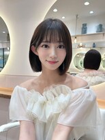 シー バイ ロンド 新宿(Sea by Lond)&nbsp;イメチェン×美髪[外ハネボブ/ボブ/グレージュ]