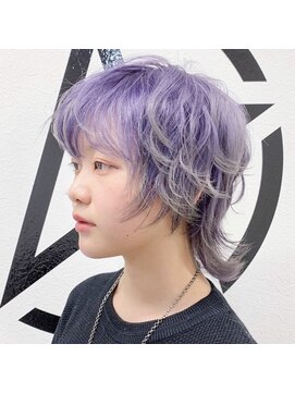 アルケム 学芸大学(AlChem) 【Hana指名】黒染めの残留があるところに紫入れるとこうなる