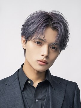 オーシャントーキョーウエスト 心斎橋 (OCEAN TOKYO WEST) メンズヘアセンターパートフェザーパーマフェザーショート