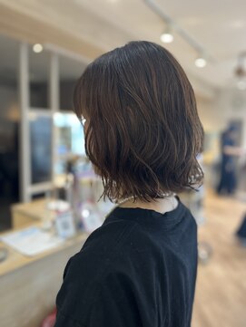 パフューム バイ アフロート 松戸八柱(Perfume by afloat) ボブデザインパーマ