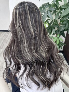 ベルヘアーデザイン 堺東(Belle hair Design) ハイライトレイヤーカットイルミナカラー堺東20代30代40代