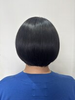 クリエイティブヘアーエィス(creative hair Ace)&nbsp;ピンクベージュ/アンブレラカラー/クールショート/前髪/登米市