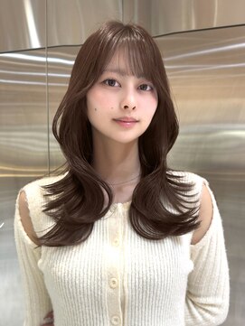 シー バイ ロンド 新宿(Sea by Lond) くびれミディ×オリーブベージュ/グレーカラー/髪質改善/新宿