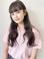 イル(ill)&nbsp;アッシュブラウン 波巻きウェーブ 暗髪ロング 大須 栄