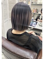 ヴィークス ヘア(vicus hair)&nbsp;【ブリーチデザイン】ボブ×プレイミングカラー