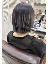 ヴィークス ヘア(vicus hair)&nbsp;【ブリーチデザイン】ボブ×プレイミングカラー