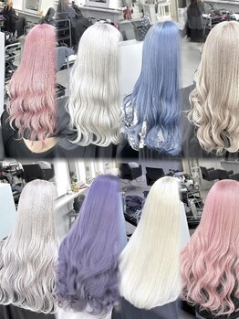 シェイロ(Cielro)の写真/大阪でエクステの馴染ませ◎ショートから理想のロングヘアーに!ブリーチとエクステの組み合わせも◎