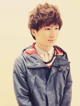 アンスール(Une seule) マッシュ系パーマ