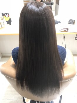 ヘアメイクアモーレ 光の森店(Hair Make Amore)の写真/【光の森】厳選した薬剤と高技術で大人女性に大人気！艶感◎のグレイカラーでもっとお洒落を楽しめる！