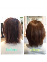 ロッコ 深谷店(ROCCO) #髪質再生#ケラチンブローアウト