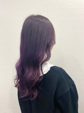 ミミックヘアー(MiMic hair) バイオレットグラデーション、
