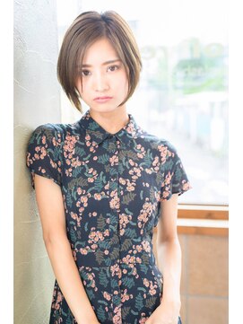 ネオリーブクレア 綱島店(Neolive Krea) 前下がりショート 髪質改善 イルミナカラー ヘッドスパ