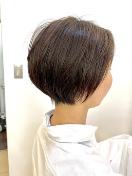 ヘアアーク(HAIR arc) 大人ショートボブ#本八幡#奏の杜#京成津田沼#くびれ束感ショート