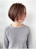 【feliceMICHI島田和也】大人可愛いショートボブ