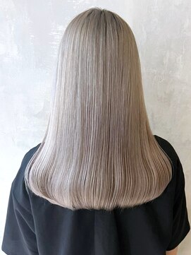 アルバム 渋谷パルコ(ALBUM) グレーミディ_チェリーブラウンフェミニンロング_ba402841