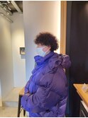ポップコーンパーマ アフロ