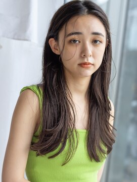 アフロート ギンザ(AFLOAT GINZA) 【白川】20代30代40代レイヤースタイルラフカール23.2.24