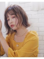 アトラ ハッピーヘアライフ 昭和町店(attra happyhairlife) ぱつっと外ハネボブ