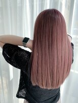 ヘアーアンドスパ フェリーチェ ミチ 野田屋町店(HAIR&SPA felice MICHI) さくらピンクカラー