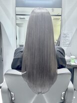 ジエクト 本店(The Ect)&nbsp;★◎斜めバンググレージュカラーシルキーベージュデザインカラー