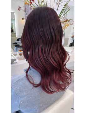 アオ 甲府本店(AO) AO hair  ピンクカラー