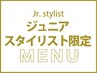 【平日限定】毛先カット＋縮毛矯正＋TR　￥9900