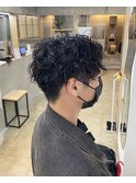 スパイラルパーマ