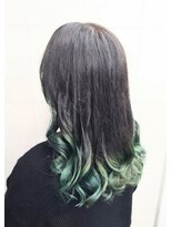 ノミネーション(Nomination)&nbsp;グラデーション×オーロラグリーン