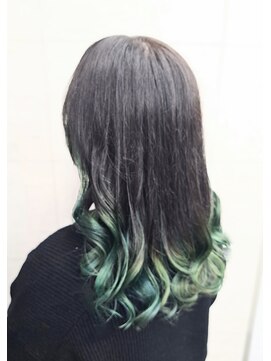 ノミネーション(Nomination) グラデーション×オーロラグリーン