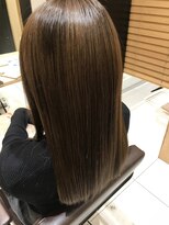 アニュー 北浦和店(ANEW)&nbsp;《髪質改善》ツルツルな質感　　髪質改善セミロング
